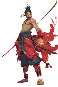 Nezha Immortal Warrior Vinyl Car Decal Sticker – Waterproof & UV-Resistant 8" Nezha Immortal Warrior Vinyl Car Decal Sticker – Waterproof & UV-Resistant 8"