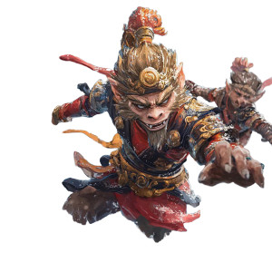 Angry Wukong V4 Vinyl Car Decal Sticker – Waterproof & UV-Resistant 8" Angry Wukong V4 Vinyl Car Decal Sticker – Waterproof & UV-Resistant 8"