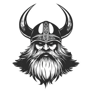 Evil Bearded Viking Vinyl Car Decal Sticker – Waterproof & UV-Resistant 8" Evil Bearded Viking Vinyl Car Decal Sticker – Waterproof & UV-Resistant 8"