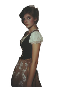 Dark Aesthetic Dirndl Vinyl Car Decal Sticker – Waterproof & UV-Resistant 8" Dark Aesthetic Dirndl Vinyl Car Decal Sticker – Waterproof & UV-Resistant 8"