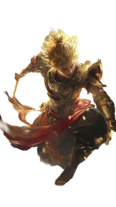 Young Sun Wukong V2 Vinyl Car Decal Sticker – Waterproof & UV-Resistant 8"