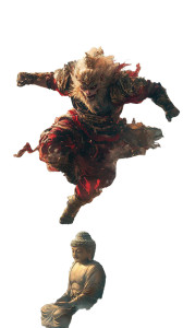 Monkey King Mighty Vinyl Car Decal Sticker – Waterproof & UV-Resistant 8"