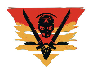 African Rebel Flag Vinyl Car Decal Sticker – Waterproof & UV-Resistant 8"