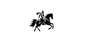 Knight Motorcycle Logo Vinyl Car Decal Sticker – Waterproof & UV-Resistant 8"