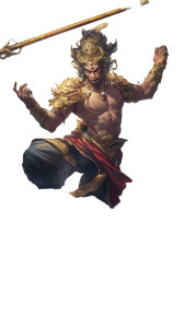 Sun Wukong Battle V9 Vinyl Car Decal Sticker – Waterproof & UV-Resistant 8"