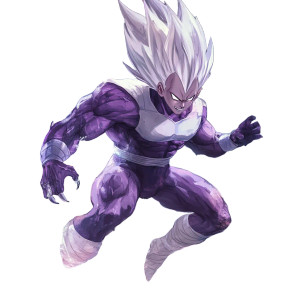 Vegeta Monster Demon Vinyl Car Decal Sticker – Waterproof & UV-Resistant 8"