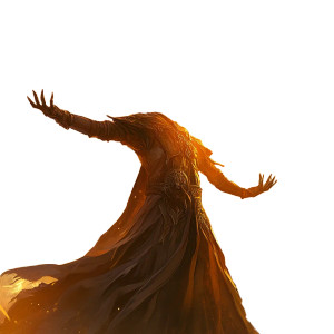 Noble Sun Sorcerer Vinyl Car Decal Sticker – Waterproof & UV-Resistant 8"