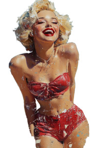 Marilyn Monroe Painting Vinyl Car Decal Sticker – Waterproof & UV-Resistant 8" Marilyn Monroe Painting Vinyl Car Decal Sticker – Waterproof & UV-Resistant 8"