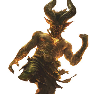 Jund Satyr Warlock Vinyl Car Decal Sticker – Waterproof & UV-Resistant 8"