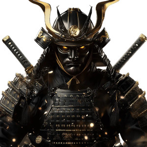 Badass Samurai V2 Vinyl Car Decal Sticker – Waterproof & UV-Resistant 8"