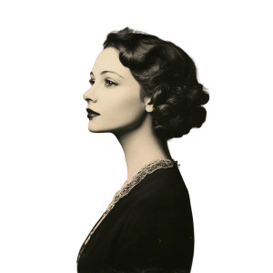 Vintage Actress Portrait V2 Vinyl Car Decal Sticker – Waterproof & UV-Resistant 8" Vintage Actress Portrait V2 Vinyl Car Decal Sticker – Waterproof & UV-Resistant 8"