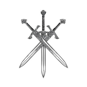 Viking Chief Emblem Vinyl Car Decal Sticker – Waterproof & UV-Resistant 8"