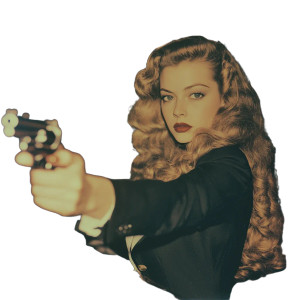 Blonde Mobster Confrontation Vinyl Car Decal Sticker – Waterproof & UV-Resistant 8" Blonde Mobster Confrontation Vinyl Car Decal Sticker – Waterproof & UV-Resistant 8"