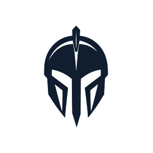 Spartan Helmet Logo V16 Vinyl Car Decal Sticker – Waterproof & UV-Resistant 8"