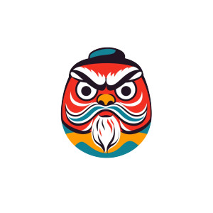 Daruma Logo Vinyl Car Decal Sticker – Waterproof & UV-Resistant 8" Daruma Logo Vinyl Car Decal Sticker – Waterproof & UV-Resistant 8"