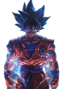 Goku Dragon Ball V2 Vinyl Car Decal Sticker – Waterproof & UV-Resistant 8"