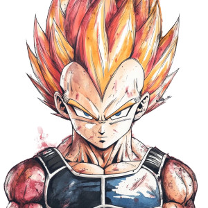 Majin Vegeta V2 Vinyl Car Decal Sticker – Waterproof & UV-Resistant 8" Majin Vegeta V2 Vinyl Car Decal Sticker – Waterproof & UV-Resistant 8"