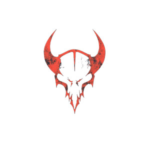 Abstract Demon Skull Logo Vinyl Car Decal Sticker – Waterproof & UV-Resistant 8" Abstract Demon Skull Logo Vinyl Car Decal Sticker – Waterproof & UV-Resistant 8"