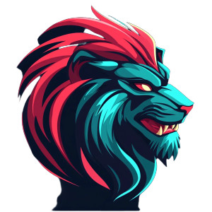 Dynamic Wildebeest Logo Vinyl Car Decal Sticker – Waterproof & UV-Resistant 8"