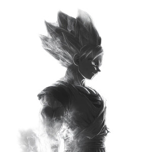 Goku Ultra Instinct V9 Vinyl Car Decal Sticker – Waterproof & UV-Resistant 8"