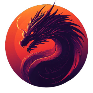 Dragon Circle Logo V2 Vinyl Car Decal Sticker – Waterproof & UV-Resistant 8" Dragon Circle Logo V2 Vinyl Car Decal Sticker – Waterproof & UV-Resistant 8"