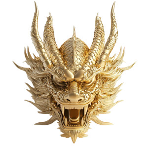 Golden Chinese Dragon V2 Vinyl Car Decal Sticker – Waterproof & UV-Resistant 8" Golden Chinese Dragon V2 Vinyl Car Decal Sticker – Waterproof & UV-Resistant 8"