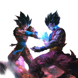 Goku Vs Beerus V2 Vinyl Car Decal Sticker – Waterproof & UV-Resistant 8"