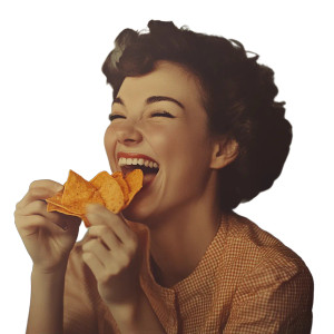 Laughing With Doritos Vinyl Car Decal Sticker – Waterproof & UV-Resistant 8" Laughing With Doritos Vinyl Car Decal Sticker – Waterproof & UV-Resistant 8"