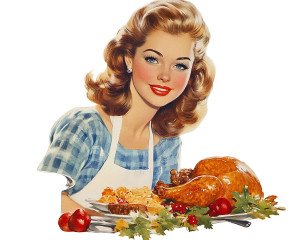 Vintage Thanksgiving Cook Vinyl Car Decal Sticker – Waterproof & UV-Resistant 8" Vintage Thanksgiving Cook Vinyl Car Decal Sticker – Waterproof & UV-Resistant 8"