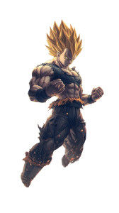 Vegeta Final Flash Vinyl Car Decal Sticker – Waterproof & UV-Resistant 8"