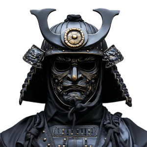 Samurai Mask Helmet V2 Vinyl Car Decal Sticker – Waterproof & UV-Resistant 8" Samurai Mask Helmet V2 Vinyl Car Decal Sticker – Waterproof & UV-Resistant 8"