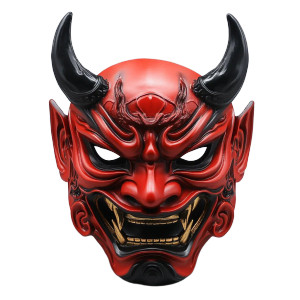 Hannya Mask Demon Vinyl Car Decal Sticker – Waterproof & UV-Resistant 8" Hannya Mask Demon Vinyl Car Decal Sticker – Waterproof & UV-Resistant 8"