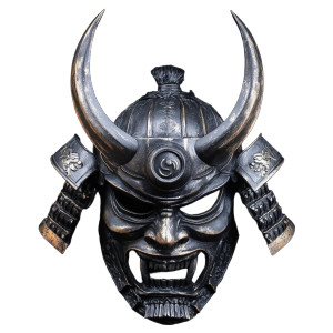 Samurai Mask V25 Vinyl Car Decal Sticker – Waterproof & UV-Resistant 8" Samurai Mask V25 Vinyl Car Decal Sticker – Waterproof & UV-Resistant 8"