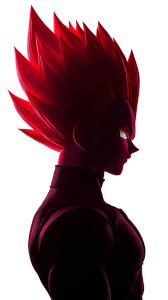 Vegeta Silhouette Portrait Vinyl Car Decal Sticker – Waterproof & UV-Resistant 8" Vegeta Silhouette Portrait Vinyl Car Decal Sticker – Waterproof & UV-Resistant 8"