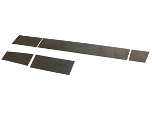 Upgrade Your F-150 | 12-Piece Black Rocker Panel Molding | Textured ABS