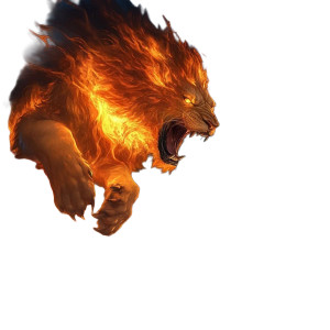 Fiery Lion Victorious Vinyl Car Decal Sticker – Waterproof & UV-Resistant 8" Fiery Lion Victorious Vinyl Car Decal Sticker – Waterproof & UV-Resistant 8"