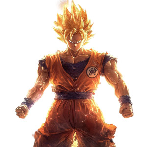 Goku Bitcoin Saiyan Vinyl Car Decal Sticker – Waterproof & UV-Resistant 8"