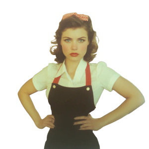 Grumpy Diner Waitress Vinyl Car Decal Sticker – Waterproof & UV-Resistant 8" Grumpy Diner Waitress Vinyl Car Decal Sticker – Waterproof & UV-Resistant 8"