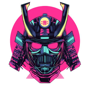 Cyberpunk Samurai Mask V5 Vinyl Car Decal Sticker – Waterproof & UV-Resistant 8" Cyberpunk Samurai Mask V5 Vinyl Car Decal Sticker – Waterproof & UV-Resistant 8"