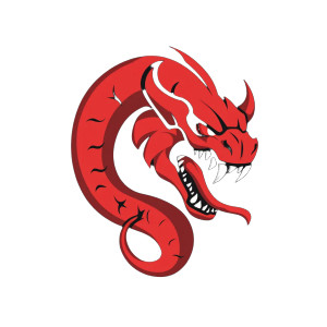 Minimalist Hydra Logo Vinyl Car Decal Sticker – Waterproof & UV-Resistant 8"
