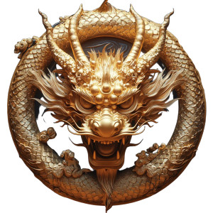 Golden Dragon Icon V2 Vinyl Car Decal Sticker – Waterproof & UV-Resistant 8" Golden Dragon Icon V2 Vinyl Car Decal Sticker – Waterproof & UV-Resistant 8"
