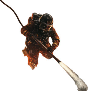 Heroic Firefighter Vinyl Car Decal Sticker – Waterproof & UV-Resistant 8"