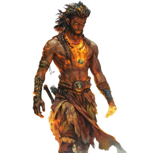 Wildfire Druid V2 Vinyl Car Decal Sticker – Waterproof & UV-Resistant 8"