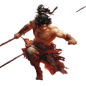 Flaming Wheel Nezha Vinyl Car Decal Sticker – Waterproof & UV-Resistant 8" Flaming Wheel Nezha Vinyl Car Decal Sticker – Waterproof & UV-Resistant 8"