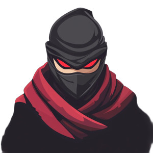 Ninja Vector Logo V2 Vinyl Car Decal Sticker – Waterproof & UV-Resistant 8" Ninja Vector Logo V2 Vinyl Car Decal Sticker – Waterproof & UV-Resistant 8"