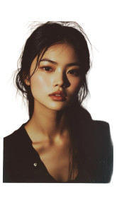 Asian Female Model Vinyl Car Decal Sticker – Waterproof & UV-Resistant 8" Asian Female Model Vinyl Car Decal Sticker – Waterproof & UV-Resistant 8"