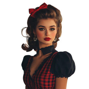 Rockabilly Woman V5 Vinyl Car Decal Sticker – Waterproof & UV-Resistant 8" Rockabilly Woman V5 Vinyl Car Decal Sticker – Waterproof & UV-Resistant 8"