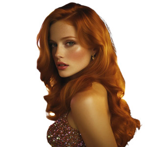 Jessica Chastain Portrait Vinyl Car Decal Sticker – Waterproof & UV-Resistant 8"