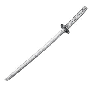 Samurai Long Sword Vinyl Car Decal Sticker – Waterproof & UV-Resistant 8"