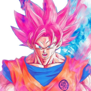 Goku Niji Vinyl Car Decal Sticker – Waterproof & UV-Resistant 8"